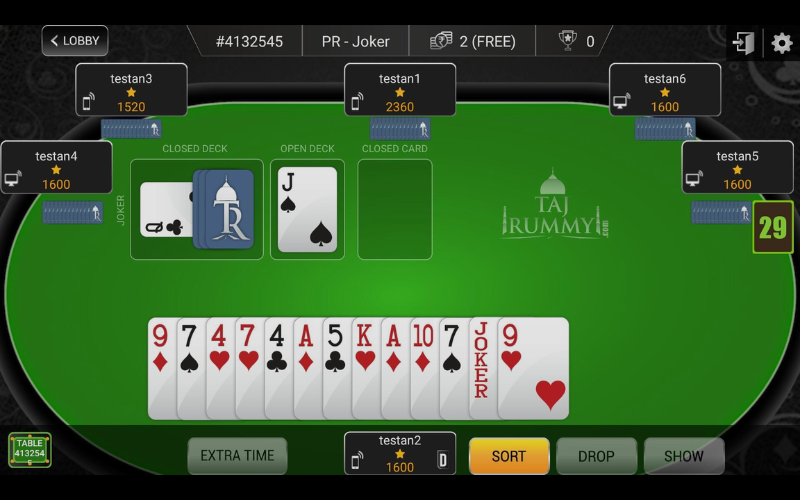 TAJ RUMMY