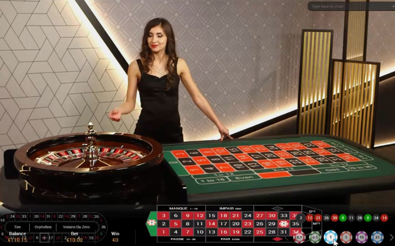 LIVE ROULETTE ONLINE CASINO